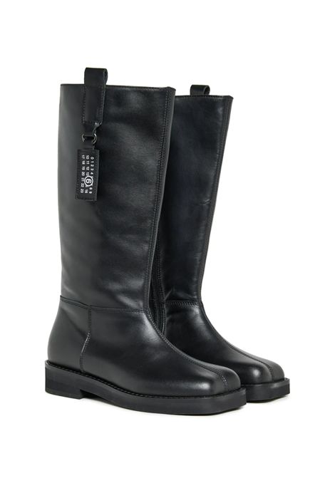 Stivali con logo MM6 KIDS MAISON MARGIELA | 810221
